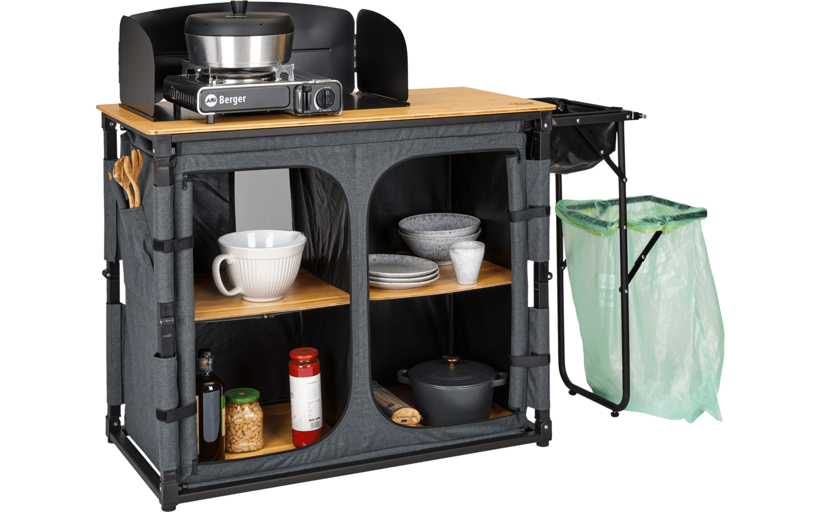 Protecție antivânt pentru aragaz camping - CampShop.ro