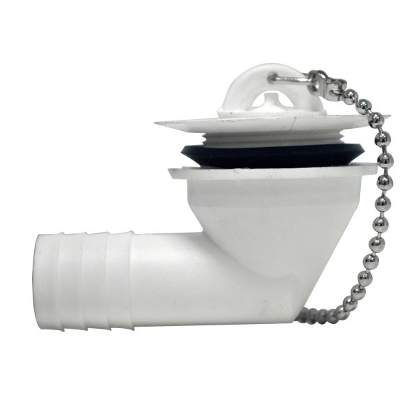 Racord de scurgere 90° scurt, LILIE - CampShop.ro