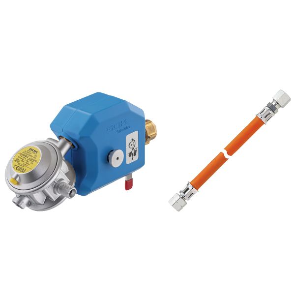 Regulator de presiune gaz pentru o butelie Caramatic SafeDrive , 30 mbar - CampShop.ro