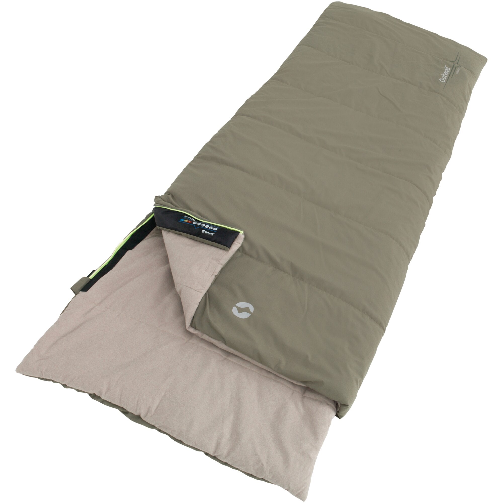 Sac de dormit OUTWELL Celestial, Bej, 225 x 80 cm - CampShop.ro