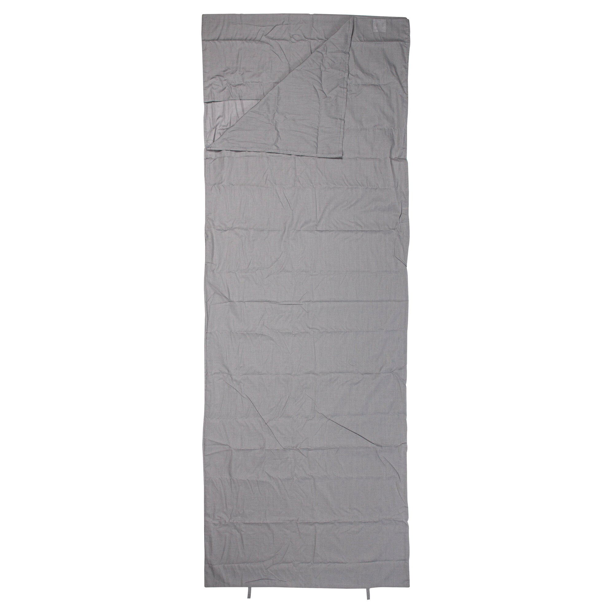 Sac de dormit subtire / husa pentru sac de dormit High Peak Avola, 225 x 80 cm, gri - CampShop.ro