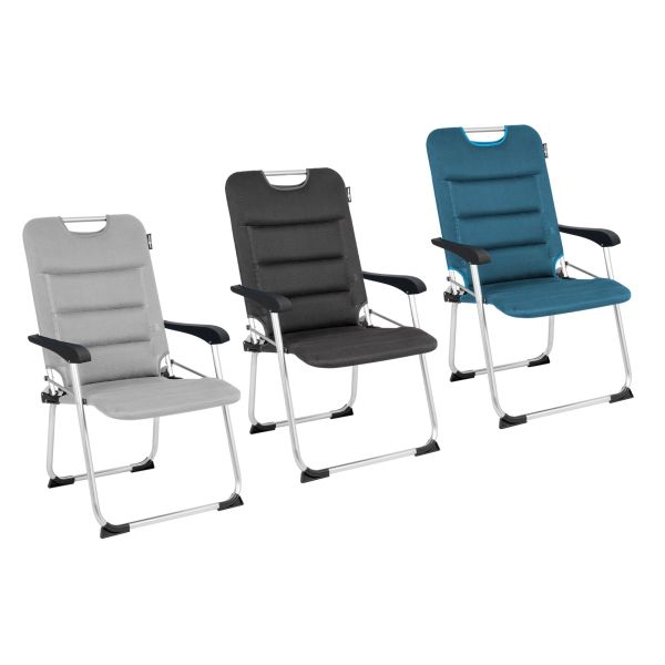 Scaun de camping Sangria NG, gri, BRUNNER - CampShop.ro