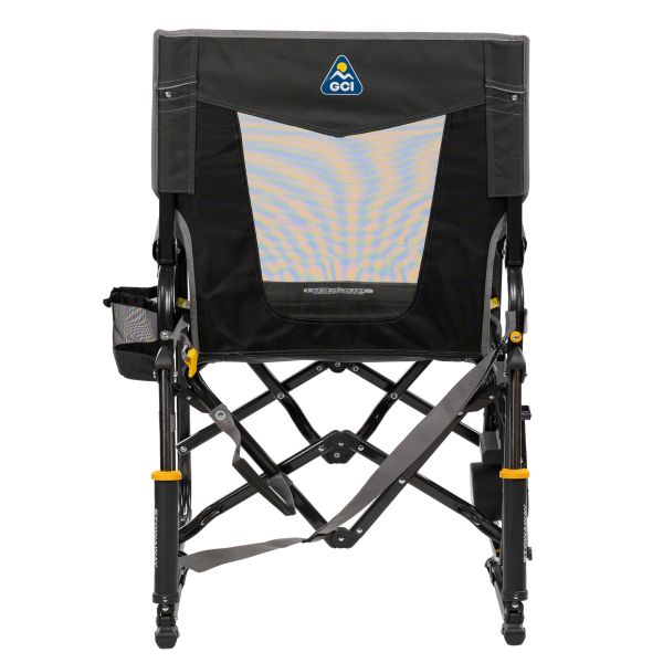 Scaun tip balansoar cu masa Stowaway Rocker™ , antracit, GCIOUTDOOR - CampShop.ro
