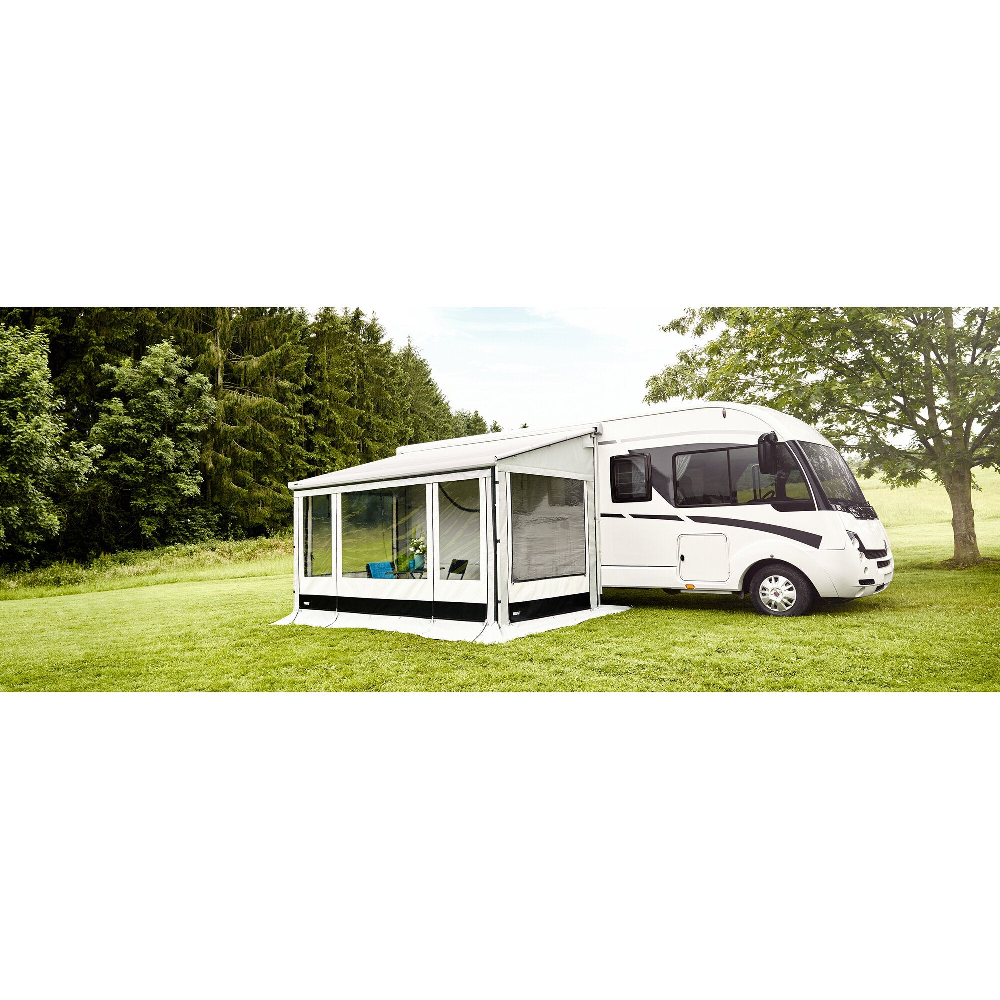 Secțiune frontală/perete frontal Residence G3 pentru marchiză - Fiat Ducato H2 / Ford Transit H3 versiunea - CampShop.ro