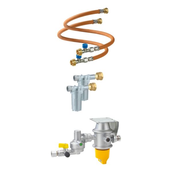 Set cu regulator si filtre pentru rulote/autorulote - Caramatic DriveTwo orizontal - CampShop.ro