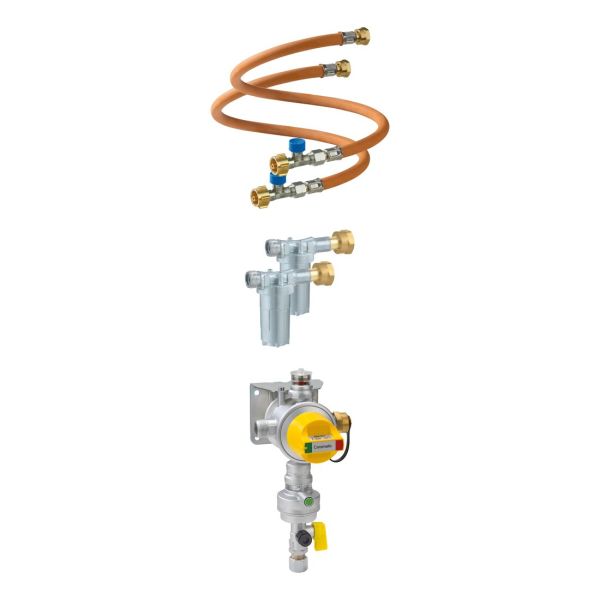 Set cu regulator si filtre pentru rulote/autorulote - Caramatic DriveTwo vertical - CampShop.ro
