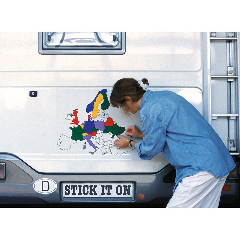 Set de autocolante harta Europei - CampShop.ro