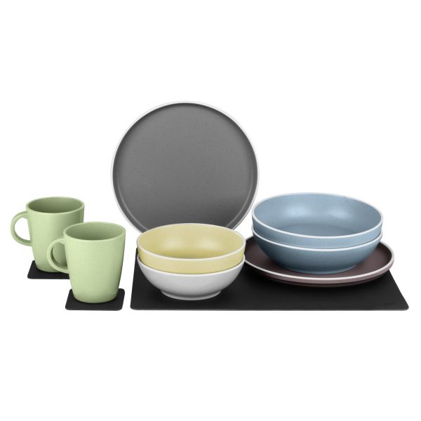 Set de veselă magnetică BRUNNER & SILWY - DOLOMIT, 11 piese - CampShop.ro