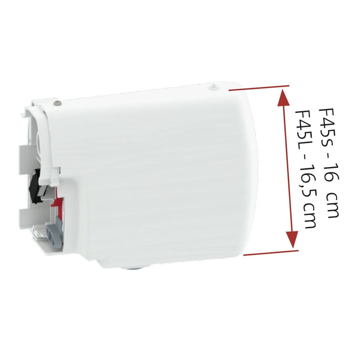 Set motor 12 v pentru marchiza Fiamma F45 S Compact, alb polar - CampShop.ro