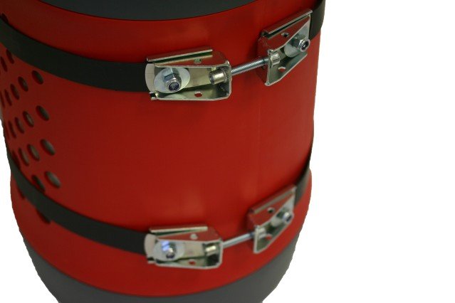 Set suport pentru butelie de gaz CAMPKO pentru Ø 300 mm, inclusiv 2x benzi de fixare + 2x întinzătoare (din oțel inoxidabil) - CampShop.ro