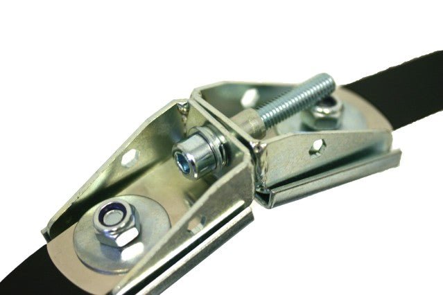 Set suport pentru butelie de gaz CAMPKO pentru Ø 300 mm, inclusiv 2x benzi de fixare + 2x întinzătoare (din oțel inoxidabil) - CampShop.ro