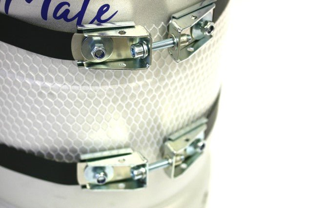 Set suport pentru butelie de gaz CAMPKO pentru Ø 300 mm, inclusiv 2x benzi de fixare + 2x întinzătoare (din oțel inoxidabil) - CampShop.ro