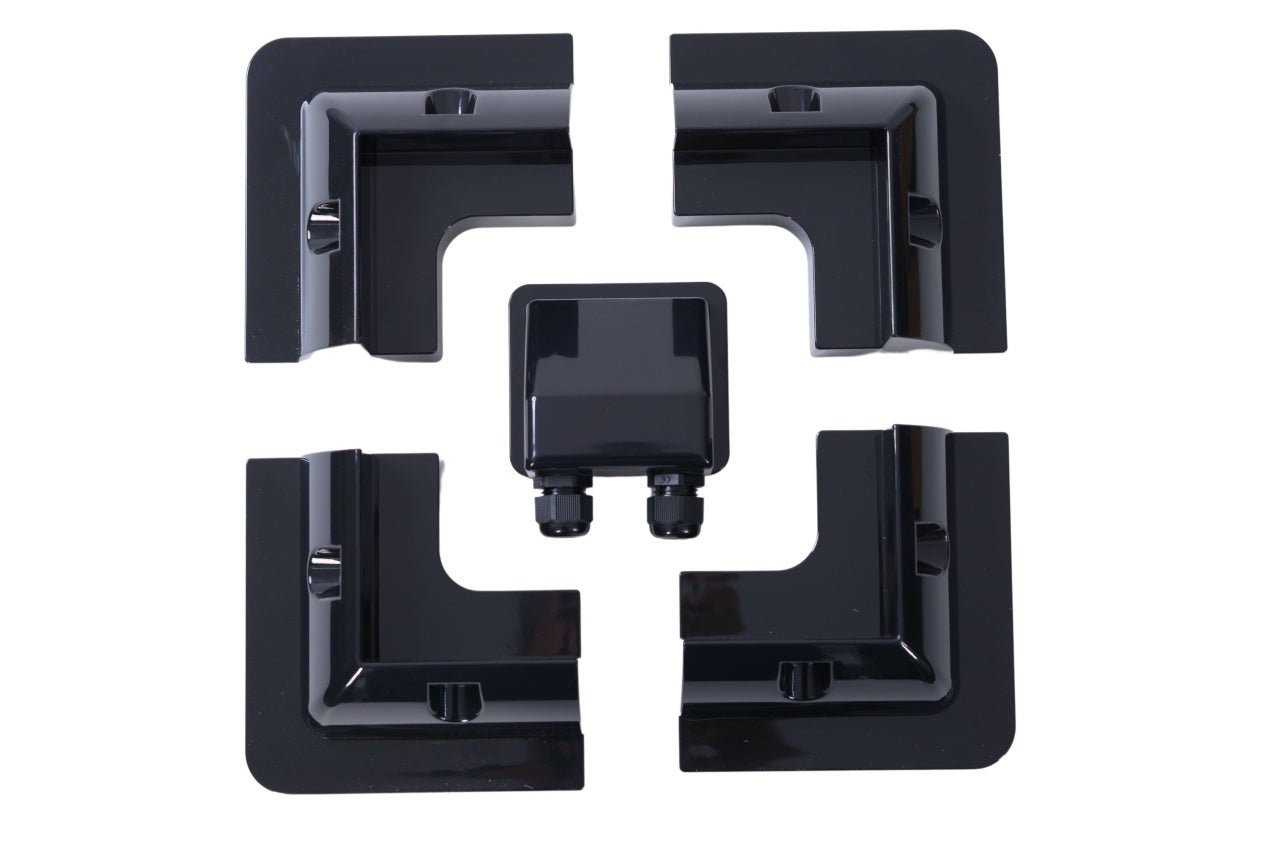 Set suporti pentru montaj Panouri Solare Rulote/ Autorulote/ Ambarcatiuni, 5 piese/set - CampShop.ro