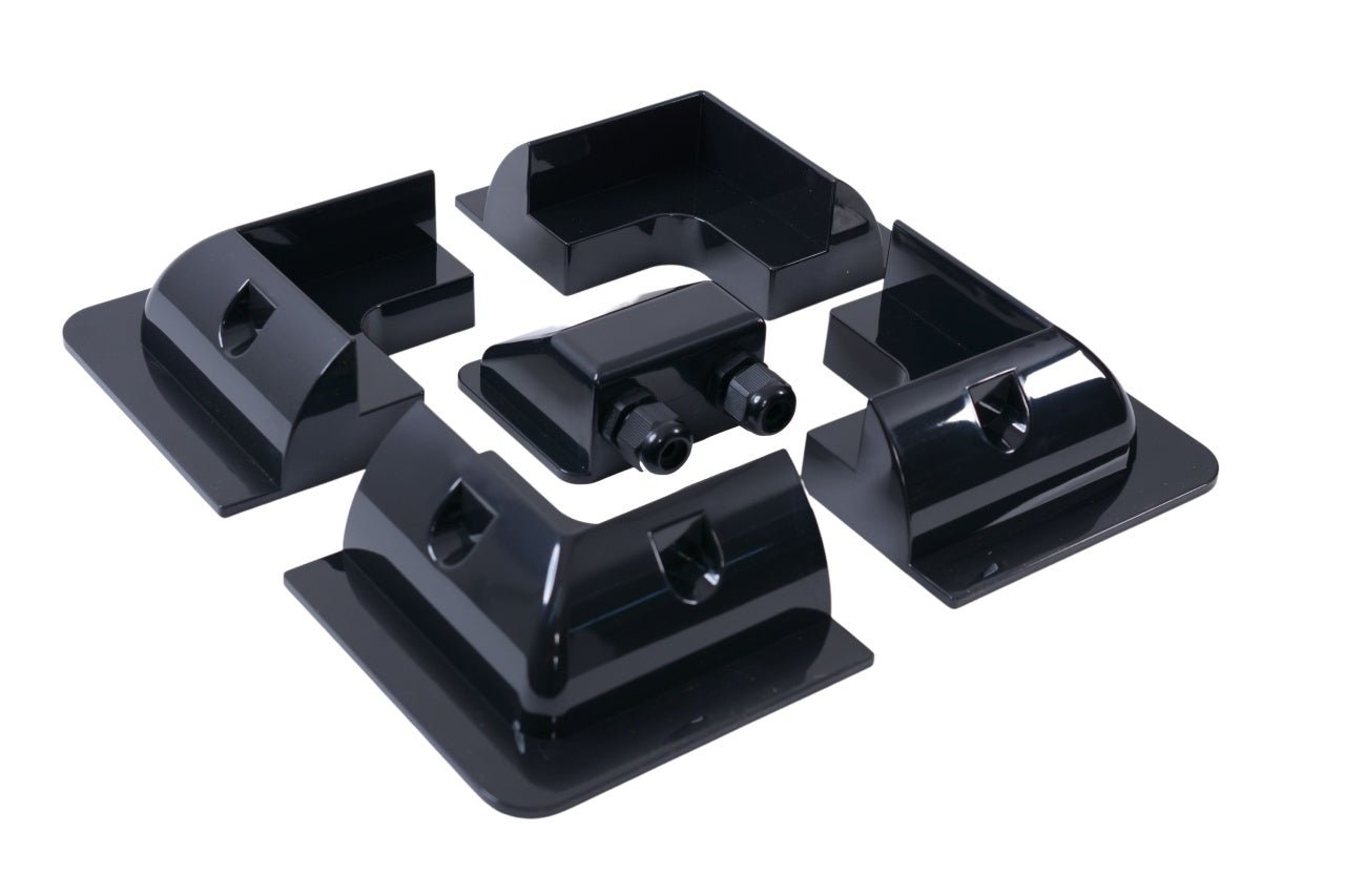 Set suporti pentru montaj Panouri Solare Rulote/ Autorulote/ Ambarcatiuni, 5 piese/set - CampShop.ro