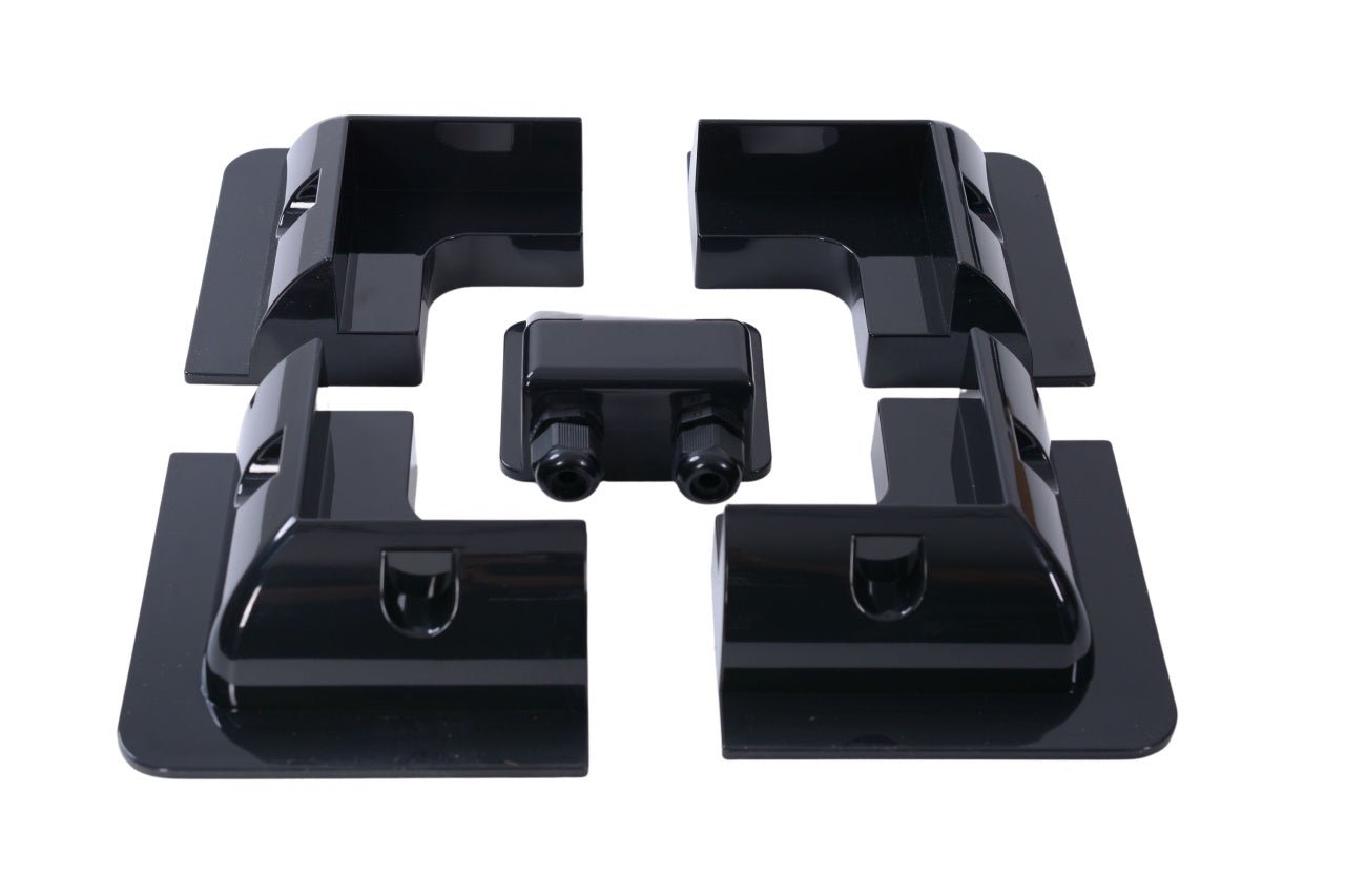 Set suporti pentru montaj Panouri Solare Rulote/ Autorulote/ Ambarcatiuni, 5 piese/set - CampShop.ro