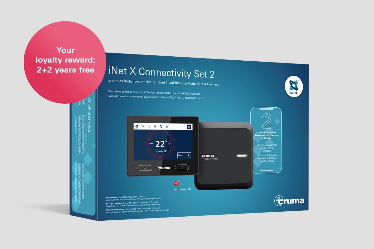 Set Truma iNet X Connectivity Set 2 cu iNet X Panel 2 și iNet X Connect, 12 V - CampShop.ro