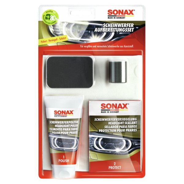 SONAX Kit de restaurare a farurilor - CampShop.ro