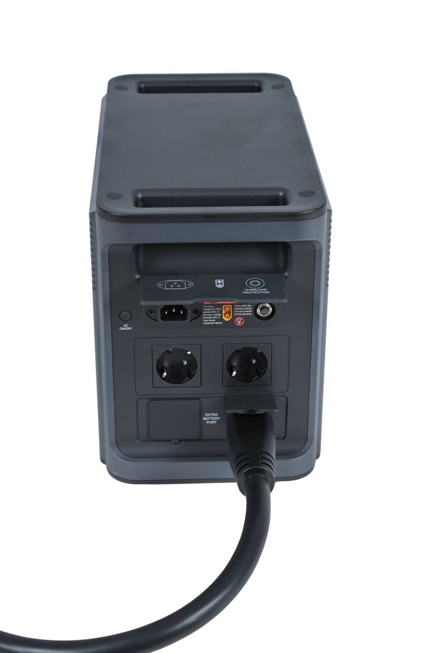 Statie curent portabila ECO PLAY, 1800W (1536 Wh), LiFePO4, model EP1800 - CampShop.ro