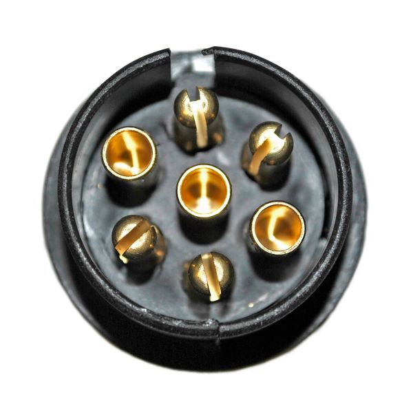 Stecher JOKON alimentare rulota / remorca ISO 1724 PVC, 7 pini - CampShop.ro