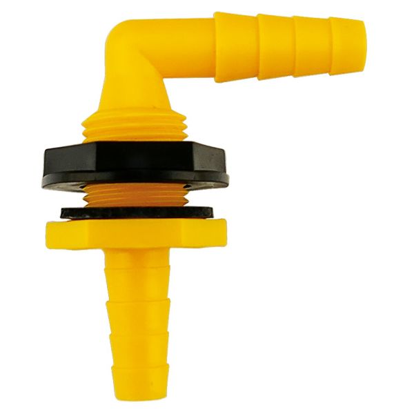 Stut conector pentru rezervor, in unghi, 10/12 mm - CampShop.ro