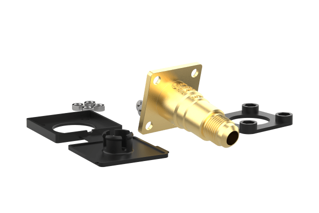 Supapă de umplere GPL CAMPKO W21.8 x 1/14 montată pe furtun de umplere GPL – dreaptă - CampShop.ro