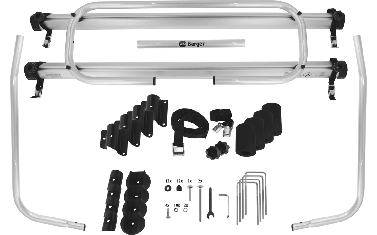 Suport 2 biciclete Berger Super XL pentru protap rulota pentru , potrivit pentru biciclete electrice - CampShop.ro
