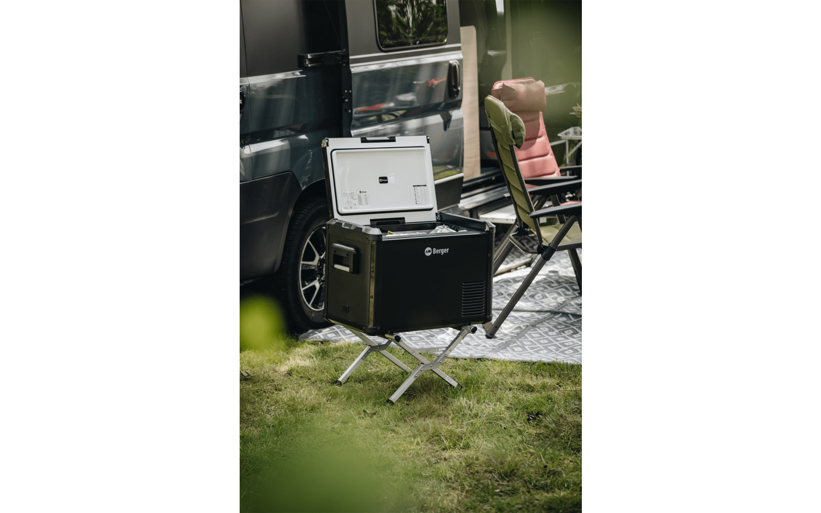 Suport Berger din aluminium pentru lada frigorifica - CampShop.ro