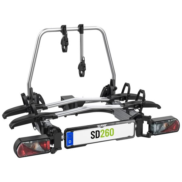Suport de bicicleta pentru montare pe carligul de tractare EUFAB SD260 - CampShop.ro