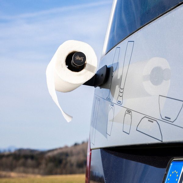 Suport magnetic SIlwy pentru role de bucătărie, inclusiv bandă metalică - CampShop.ro