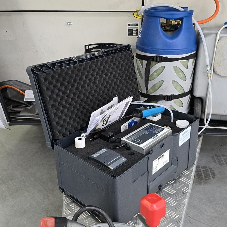 Testare certificata etanseitate instalatie gaz pentru rulote si autorulote – standard UE - CampShop.ro