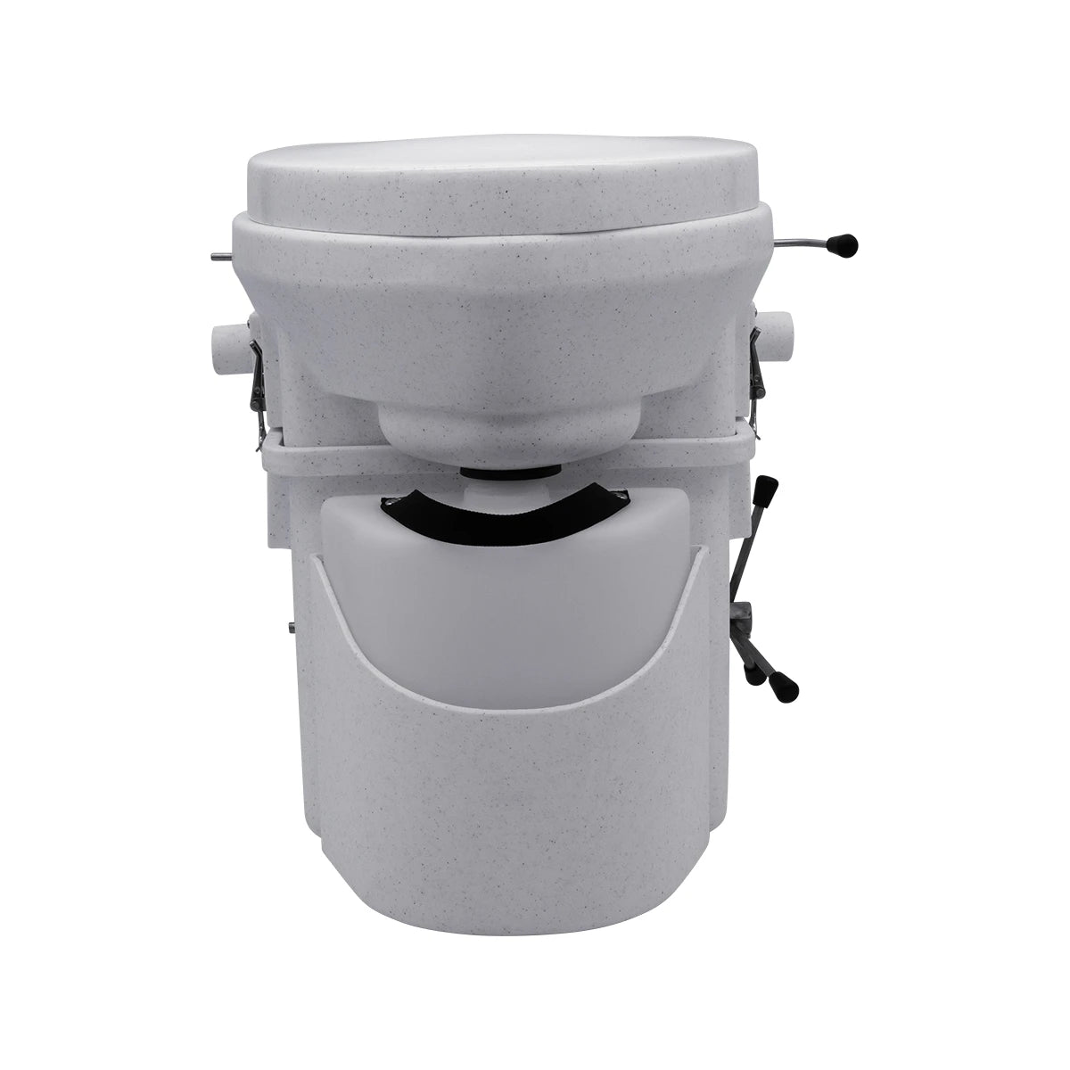 Toaleta cu compost Nature's Head® cu maner Tip „Paianjen” – pentru rulota, autorulota, camping sau camioane de expediție, 12V - CampShop.ro