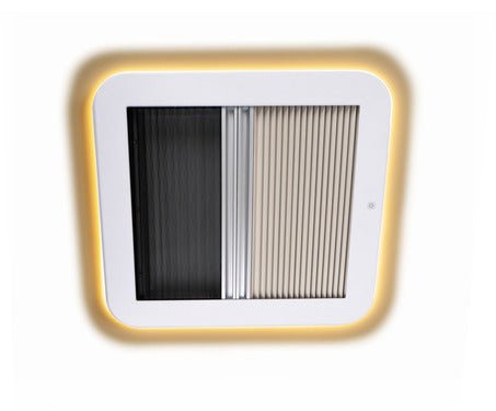 Trapa de acoperiș cu iluminare LED 40x40 cm CARBEST - CampShop.ro