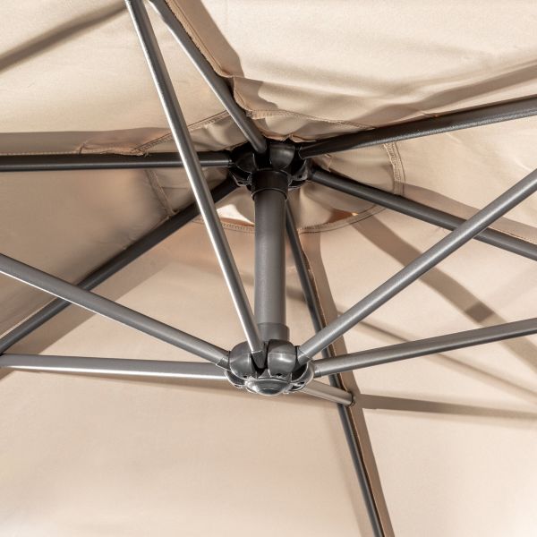 Umbrelă tip pendul 245 x 300 cm - CampShop.ro