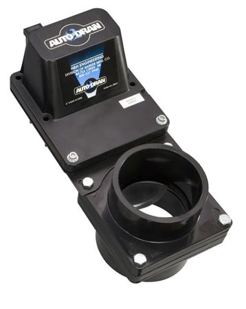 Valva 12V pt. auto - drenarea apelor uzate, negre din rezervorul autorulotei, casei mobile, 3" inch, Auto - Drain Valterra, FAP, BRISTOL - CampShop.ro