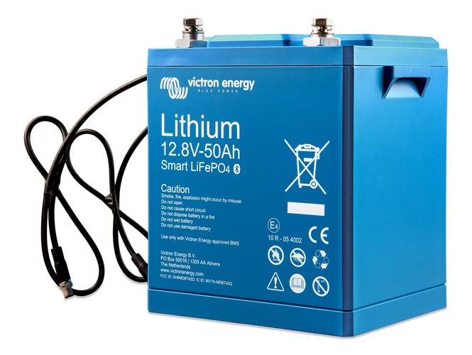 Acumulator LiFePO4 Victron energy 12,8V/50Ah - Smart - CampShop.ro