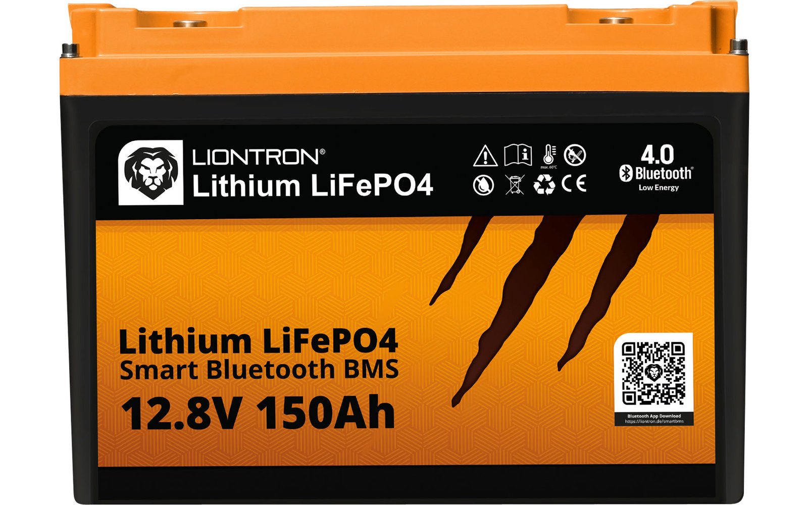Acumulator pe baza de litiu (LiFePo4) LIONTRON Smart Bluetooth BMS 12.8V/150Ah - CampShop.ro