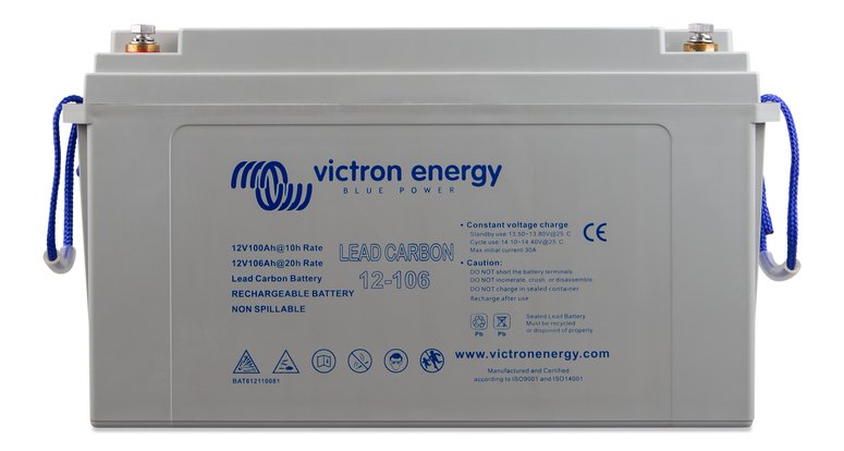 Acumulator plumb-carbon VICTRON Energy 12V/106Ah (M8) - CampShop.ro