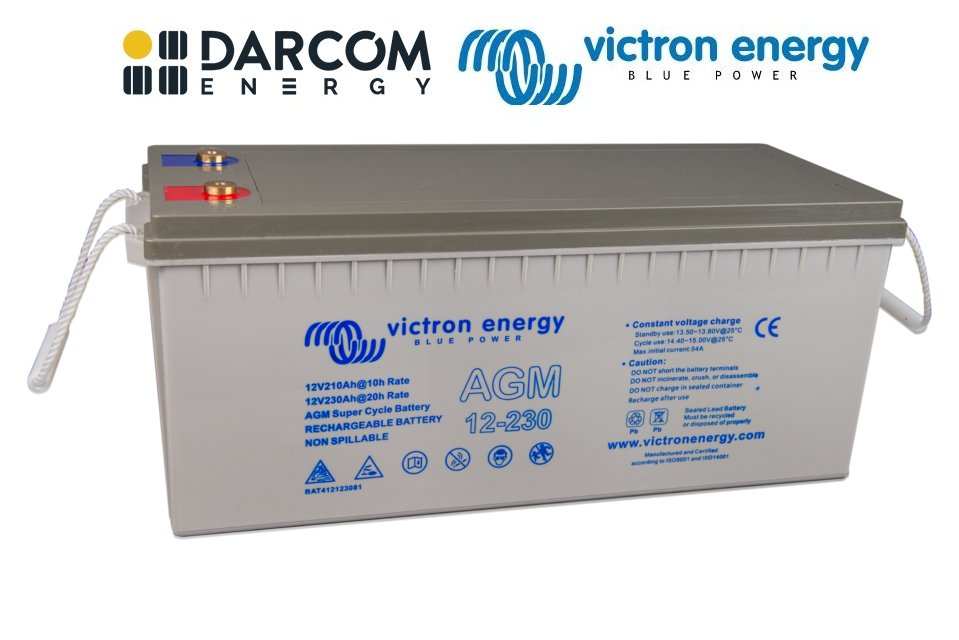 Acumulator VICTRON Energy AGM Super Cycle 12V/230Ah (M8) - CampShop.ro
