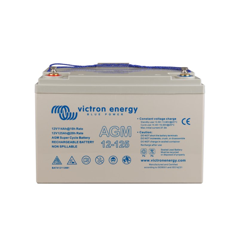 Acumulator Victron Energy AGM Super Cycle Batt. 12V/125Ah (M8) - campshop.ro