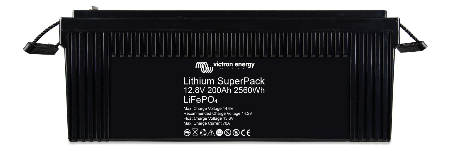 Acumulator Victron Energy LiFePO4 Lithium SuperPack 12,8V/200Ah (M8) - CampShop.ro