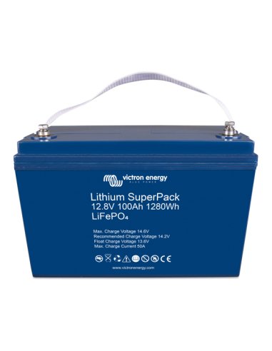 Acumulator Victron Lithium SuperPack 12.8V/100Ah High current (M8) - campshop.ro