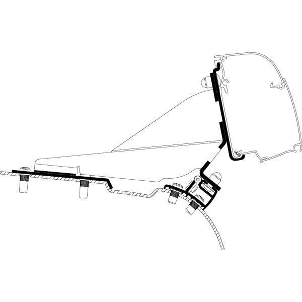 Adaptor pentru Marchiza Thule 4200 - Minivan G2 PSA - campshop.ro