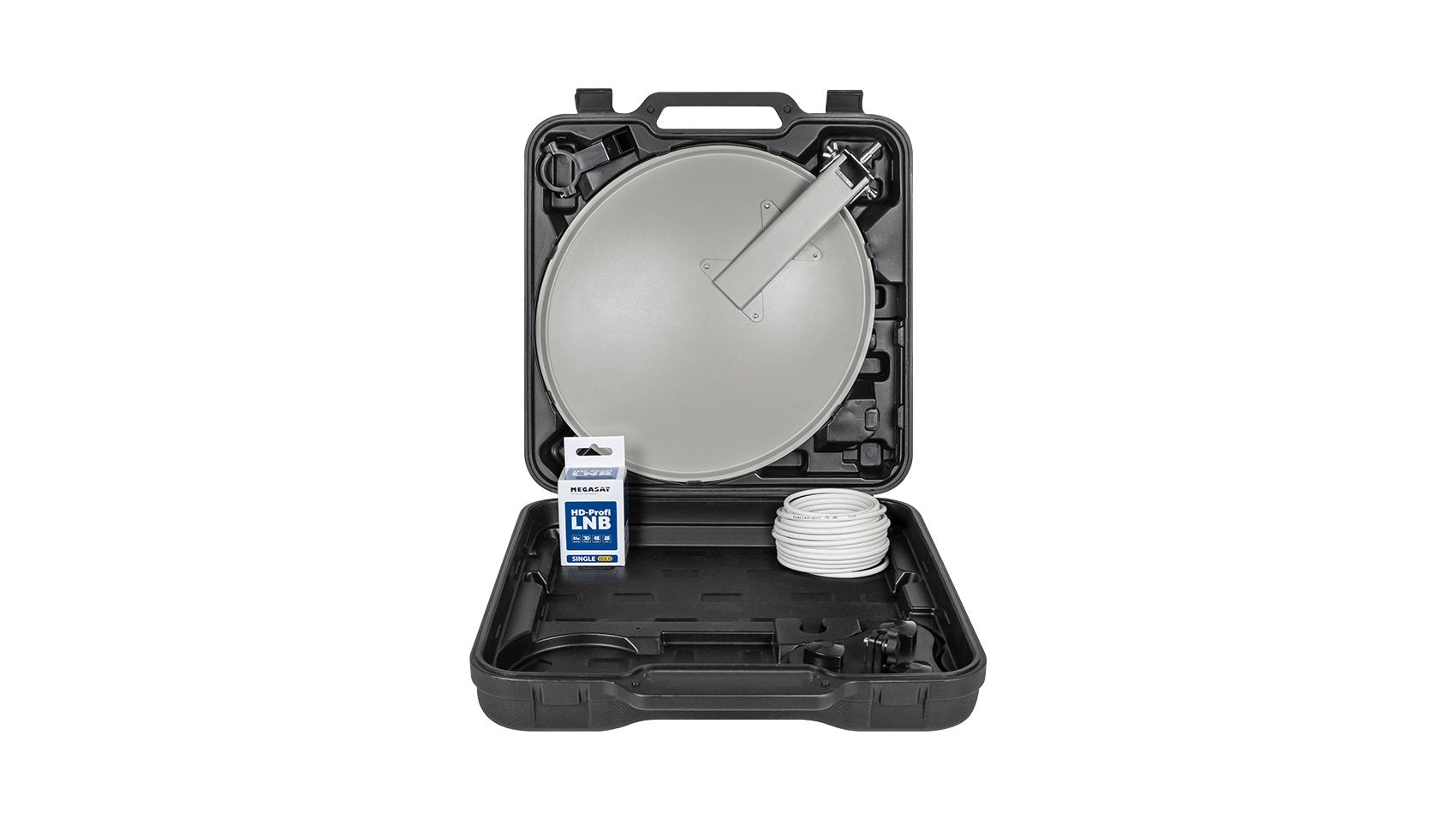 Antena satelit mobila pentru rulota sau autorulota, MEGASAT - campshop.ro