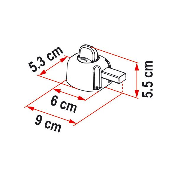 Antifurturi pentru interior FIAMMA Safe Door Guardian - campshop.ro