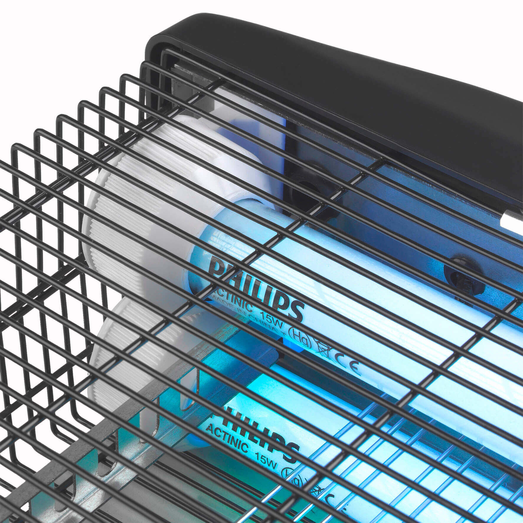 Aparatul UV electric impotriva insectelor/mustelor/tantarilor rezistent la umezeala EUROM Fly Away 40 IPX4-2 - CampShop.ro