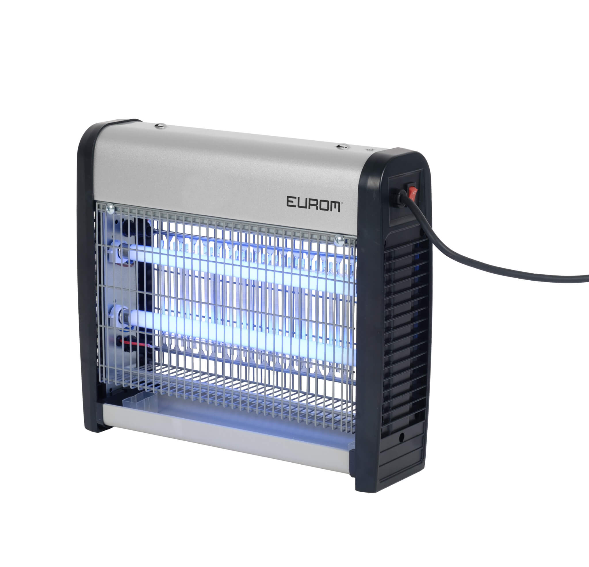 Apartul electric UV impotriva insectelor/mustelor/tantarilor EUROM Fly Away Metal 16-2 - CampShop.ro