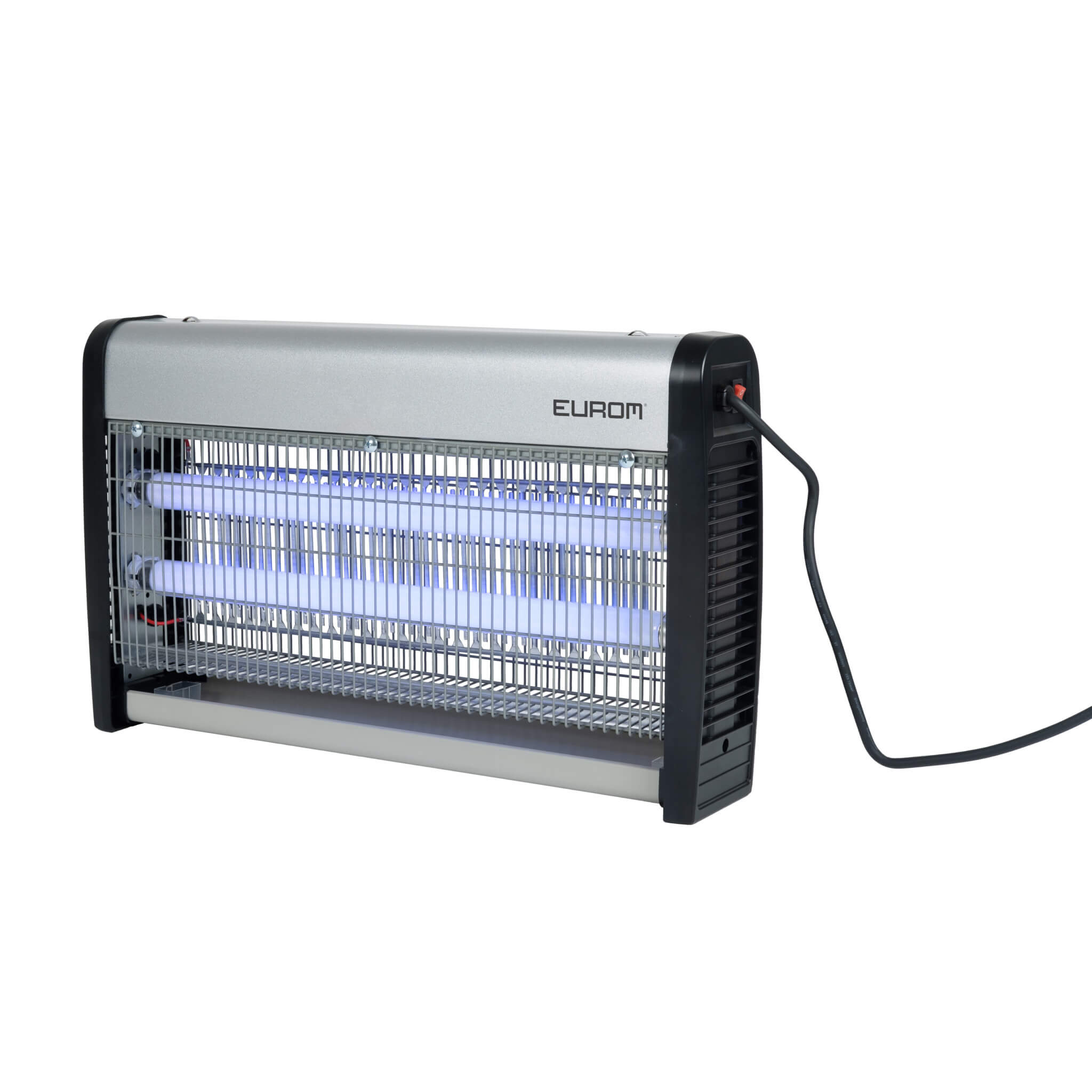 Apartul electric UV impotriva insectelor/mustelor/tantarilor EUROM Fly Away Metal 30-2 - CampShop.ro