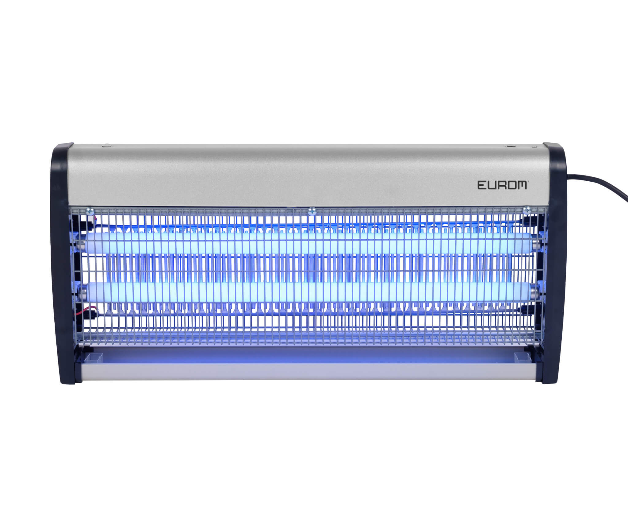 Apartul electric UV impotriva insectelor/mustelor/tantarilor EUROM Fly Away Metal 40-2 - CampShop.ro