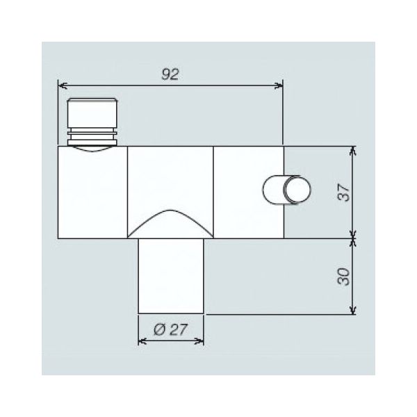 Baterie monocomandă pentru duș REICH Trend A - campshop.ro