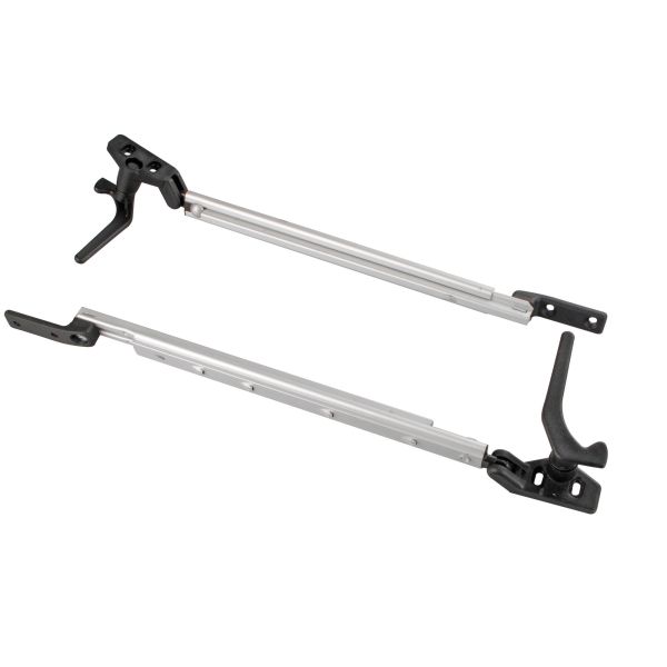 Brat extensie/deschidere pentru fereastra rulota/autorulota, ajustare click-clack, prindere pe surub, POLYPLASTIC - campshop.ro